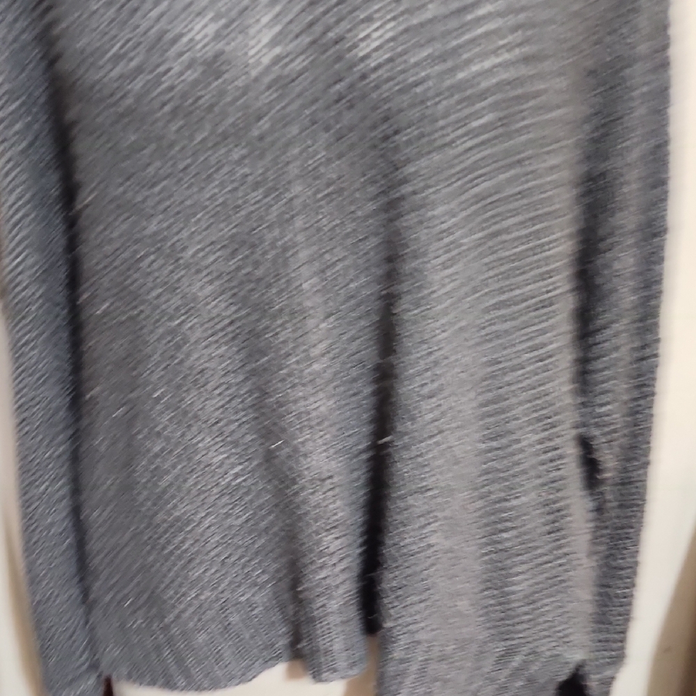 Bluivy Charcoal V-Neck Sweater Oversize/Relaxed Fit SM/MED Darling! - Picture 5 of 8